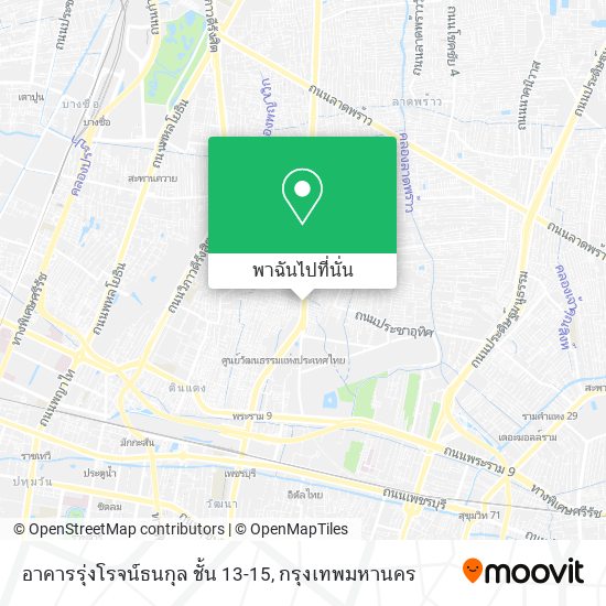 อาคารรุ่งโรจน์ธนกุล ชั้น 13-15 แผนที่