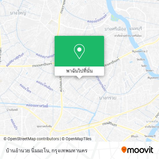 บ้านอำนวย นิ่มมะโน แผนที่
