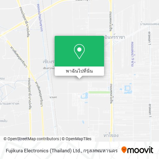 Fujikura Electronics (Thailand) Ltd. แผนที่