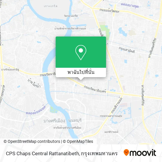 CPS Chaps Central Rattanatibeth แผนที่