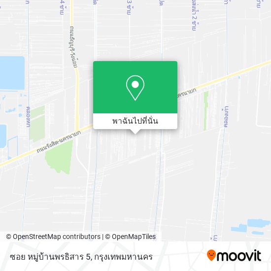 ซอย หมู่บ้านพรธิสาร 5 แผนที่