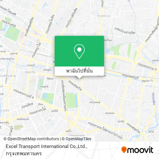 Excel Transport International Co.,Ltd. แผนที่