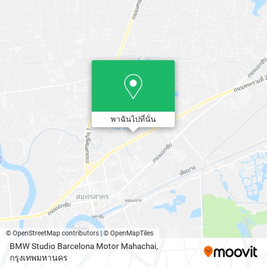 BMW Studio Barcelona Motor Mahachai แผนที่