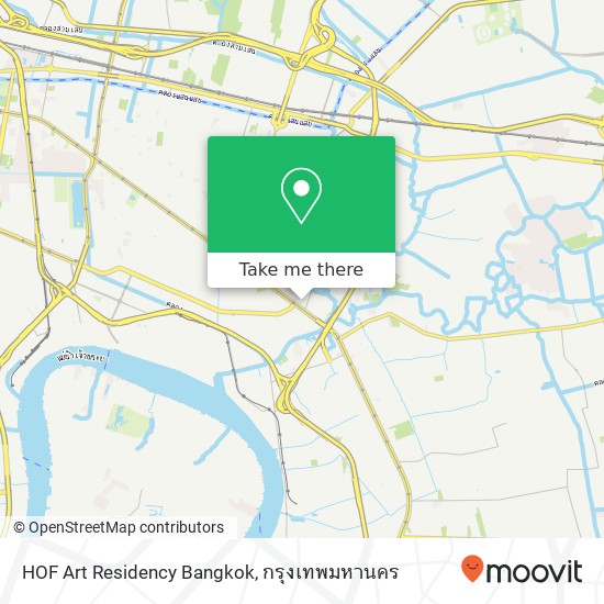 HOF Art Residency Bangkok แผนที่