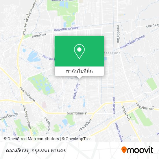 คลองกีบหมู แผนที่