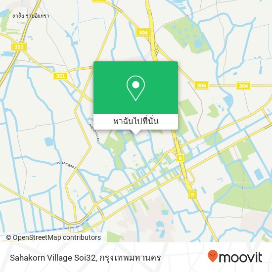 Sahakorn Village Soi32 แผนที่