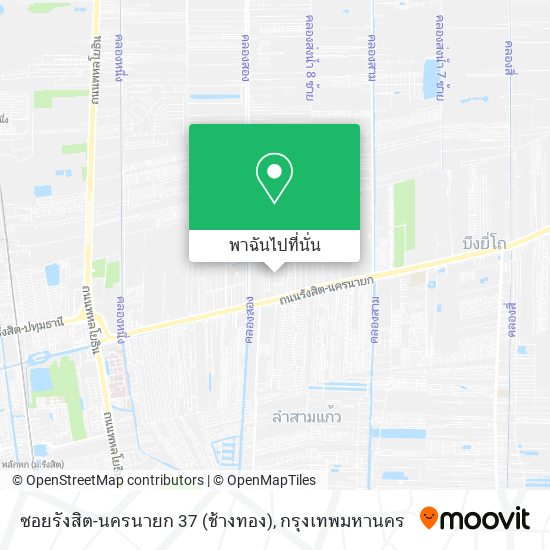 ซอยรังสิต-นครนายก 37 (ช้างทอง) แผนที่