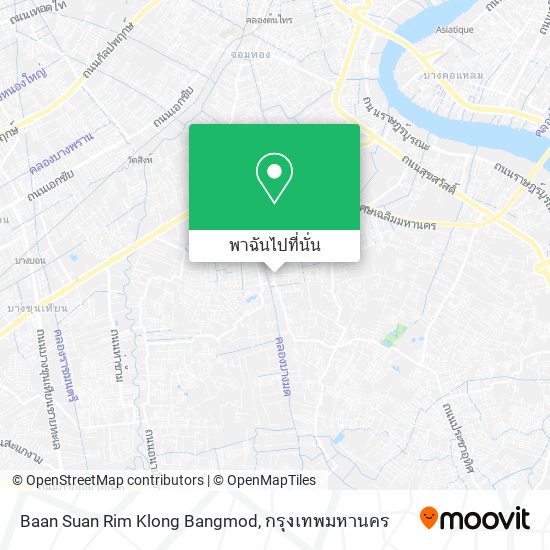 Baan Suan Rim Klong Bangmod แผนที่