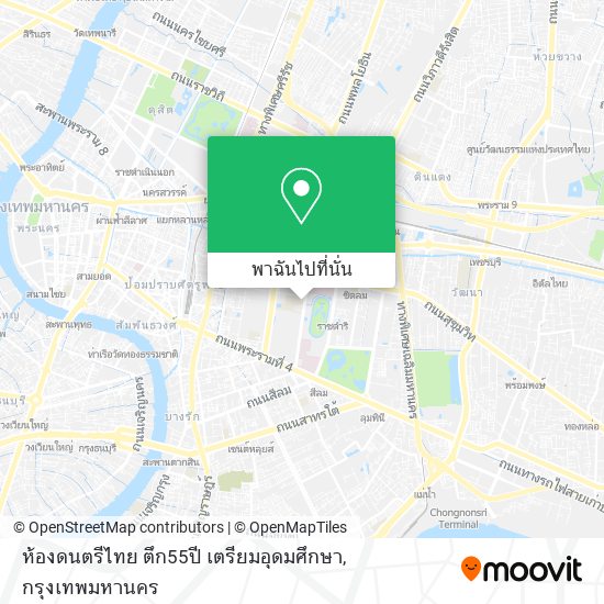 ห้องดนตรีไทย ตึก55ปี เตรียมอุดมศึกษา แผนที่