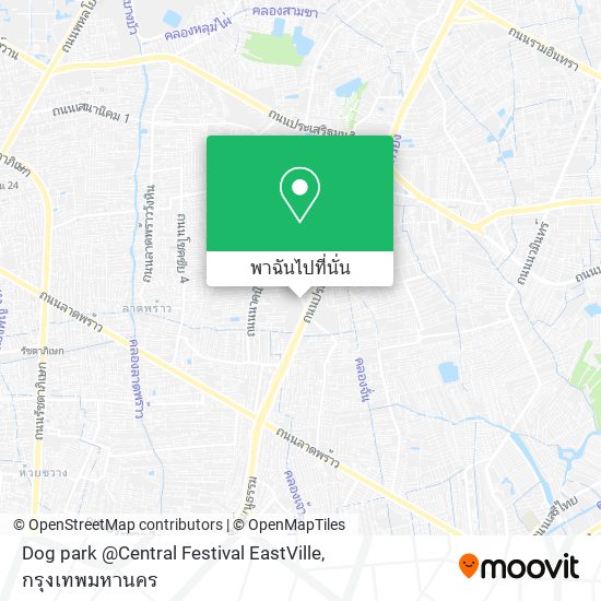 Dog park @Central Festival EastVille แผนที่