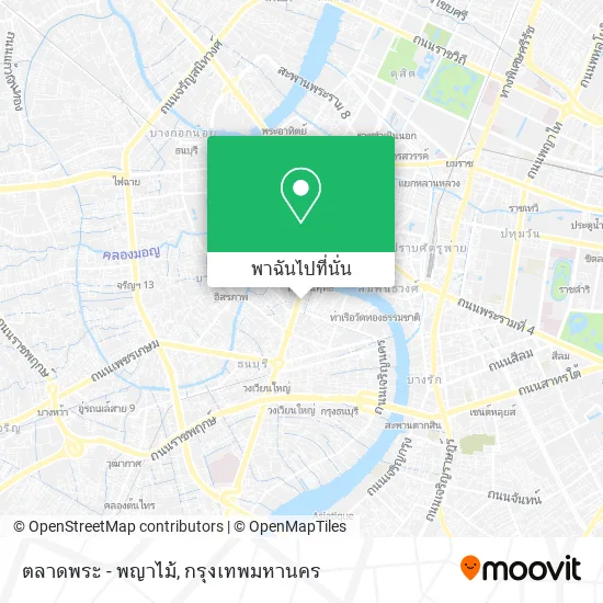 ตลาดพระ - พญาไม้ แผนที่
