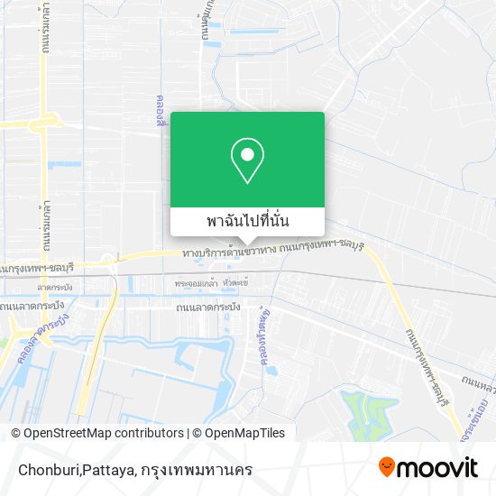 Chonburi,Pattaya แผนที่