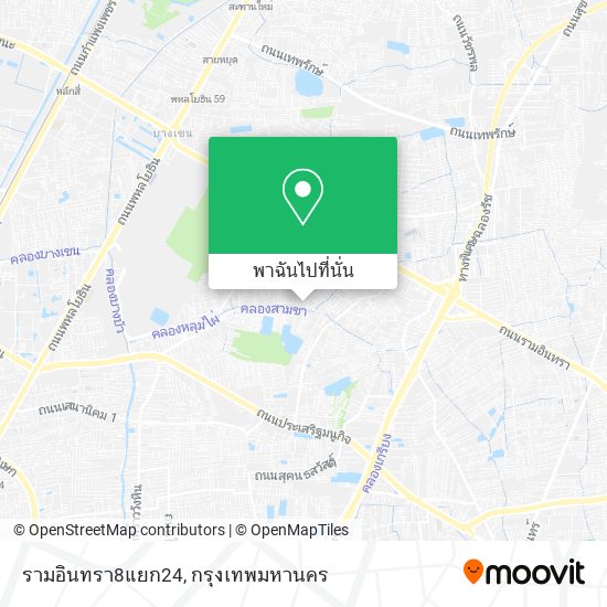 รามอินทรา8แยก24 แผนที่