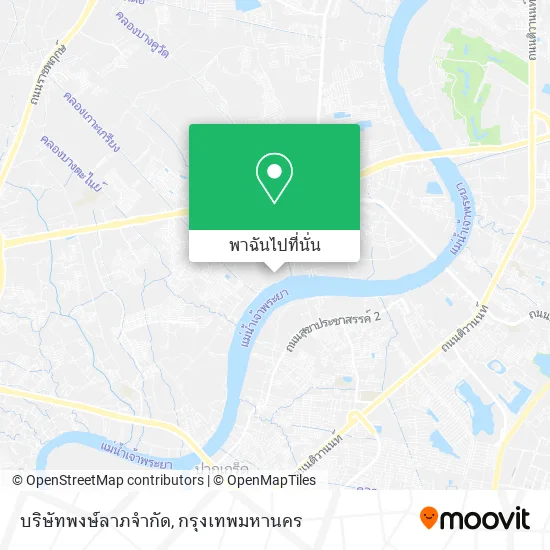 บริษัทพงษ์ลาภจำกัด แผนที่