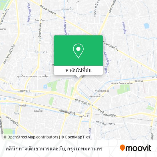 คลินิกทางเดินอาหารและตับ แผนที่