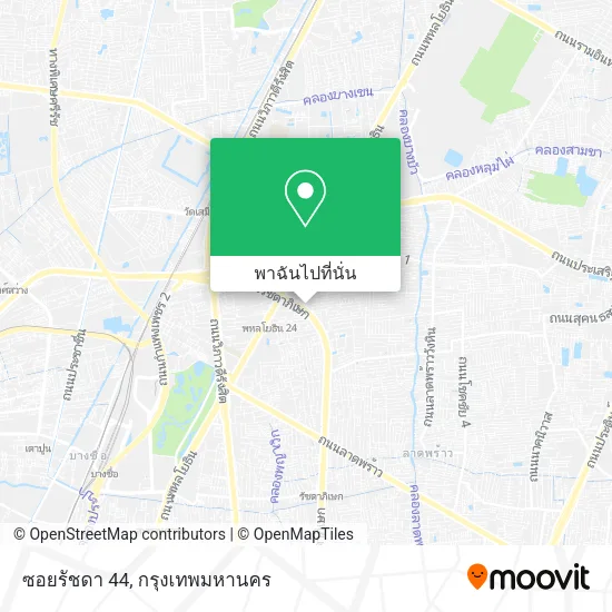 ซอยรัชดา  44 แผนที่