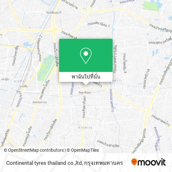 Continental tyres thailand co.,ltd แผนที่