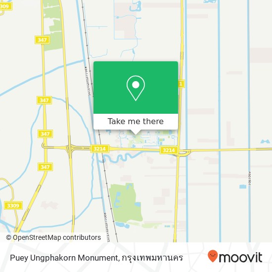 Puey Ungphakorn Monument แผนที่