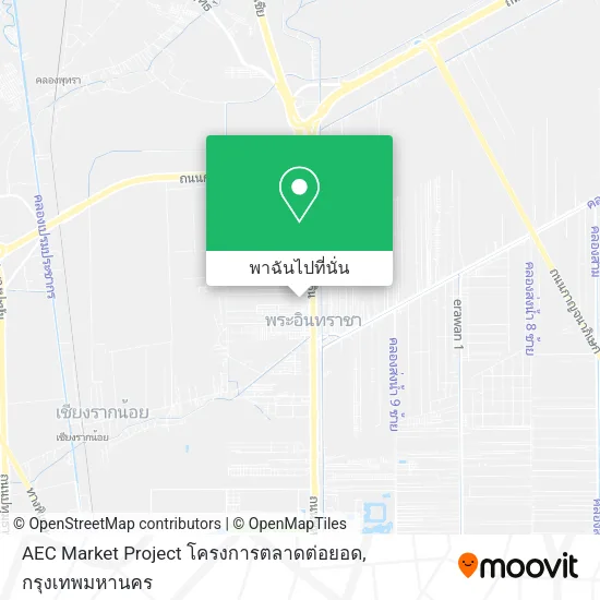 AEC Market Project  โครงการตลาดต่อยอด แผนที่