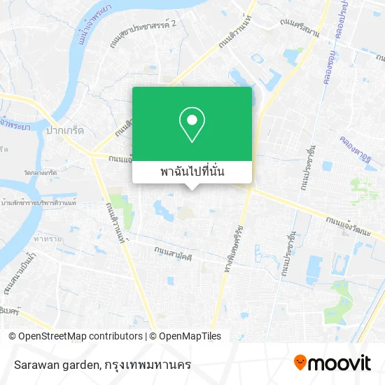 Sarawan garden แผนที่