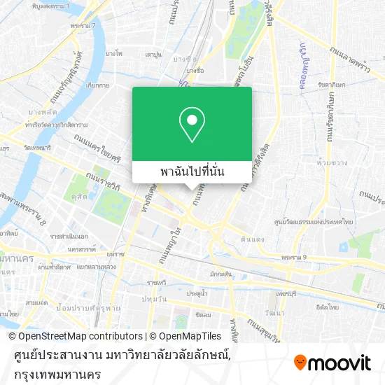 ศูนย์ประสานงาน มหาวิทยาลัยวลัยลักษณ์ แผนที่