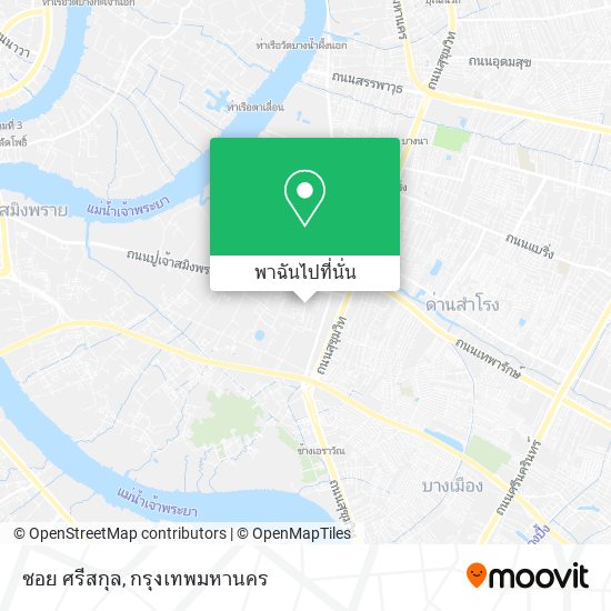 ซอย ศรีสกุล แผนที่