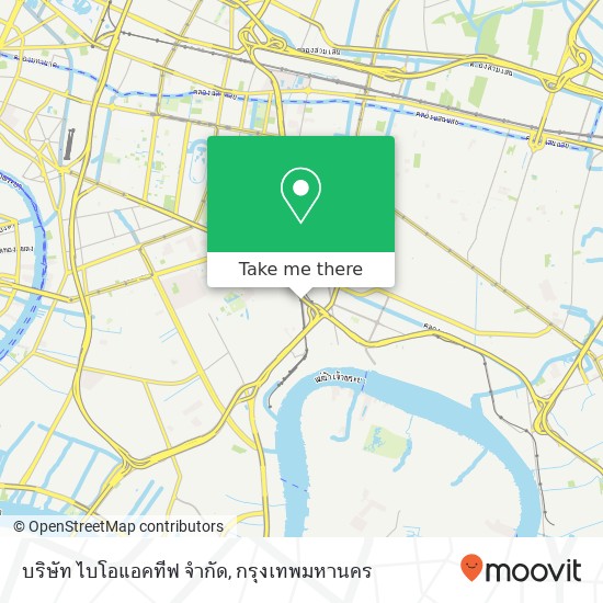 บริษัท ไบโอแอคทีฟ จำกัด แผนที่