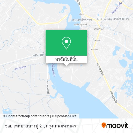 ซอย เทศบาลบางปู 21 แผนที่