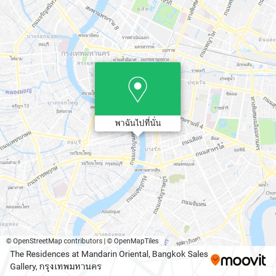 The Residences at Mandarin Oriental, Bangkok Sales Gallery แผนที่