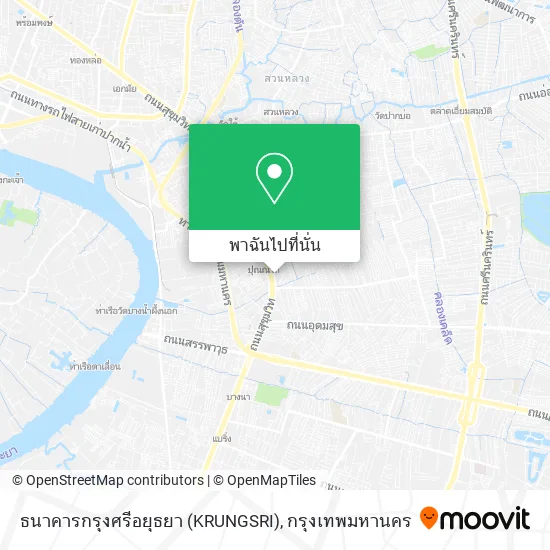 ธนาคารกรุงศรีอยุธยา (KRUNGSRI) แผนที่