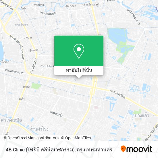 4B Clinic (โฟร์บี คลีนิคเวชกรรม) แผนที่