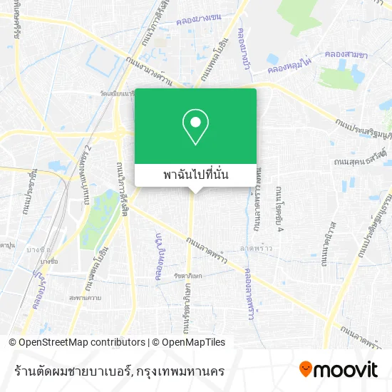 ร้านตัดผมชายบาเบอร์ แผนที่