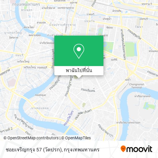 ซอยเจริญกรุง 57 (วัดปรก) แผนที่