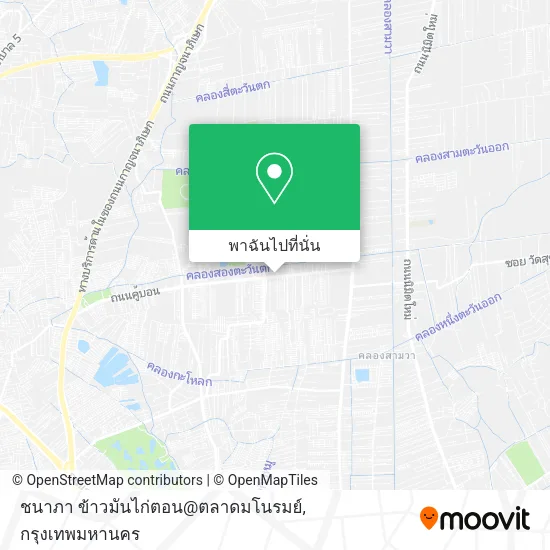 ชนาภา ข้าวมันไก่ตอน@ตลาดมโนรมย์ แผนที่