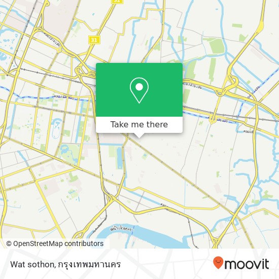 Wat sothon แผนที่