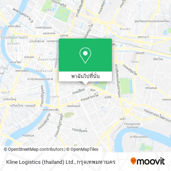 Kline Logistics (thailand) Ltd. แผนที่