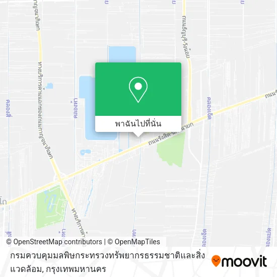 กรมควบคุมมลพิษกระทรวงทรัพยากรธรรมชาติและสิ่งแวดล้อม แผนที่