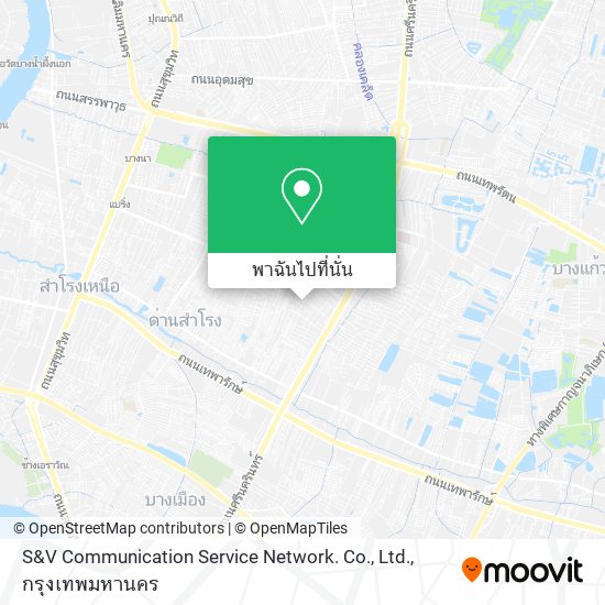 S&V Communication Service Network. Co., Ltd. แผนที่