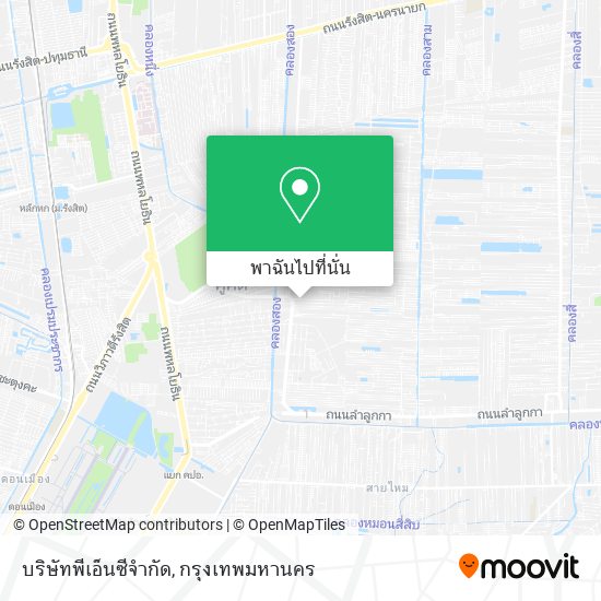 บริษัทพีเอ็นซีจำกัด แผนที่