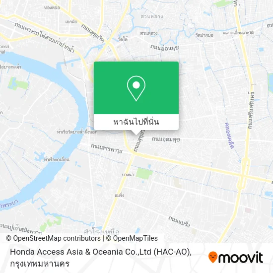Honda Access Asia & Oceania Co.,Ltd (HAC-AO) แผนที่