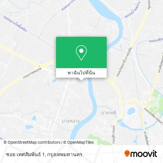 ซอย เทศสัมพันธ์ 1 แผนที่