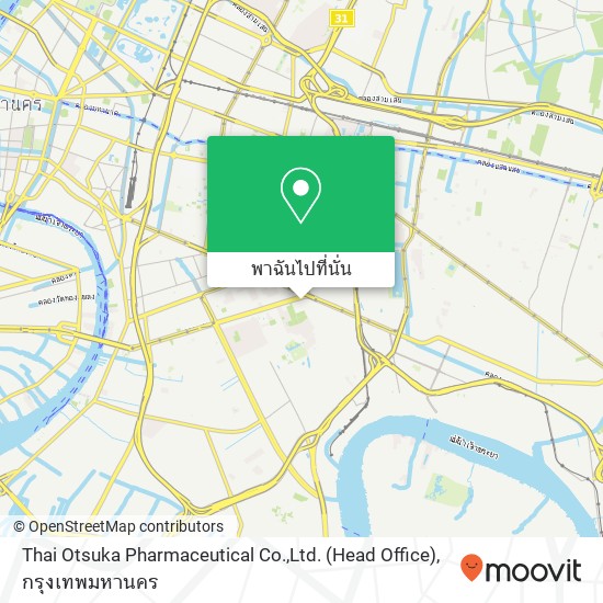 Thai Otsuka Pharmaceutical Co.,Ltd. (Head Office) แผนที่