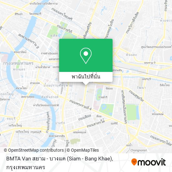 BMTA Van สยาม - บางแค (Siam - Bang Khae) แผนที่