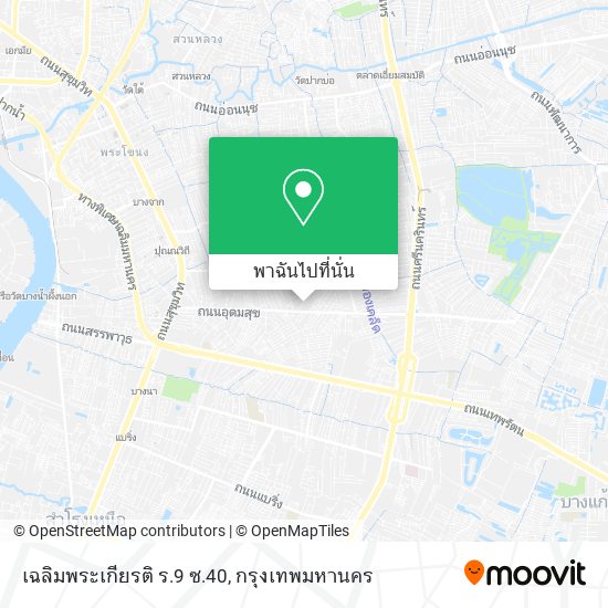 เฉลิมพระเกียรติ ร.9 ซ.40 แผนที่