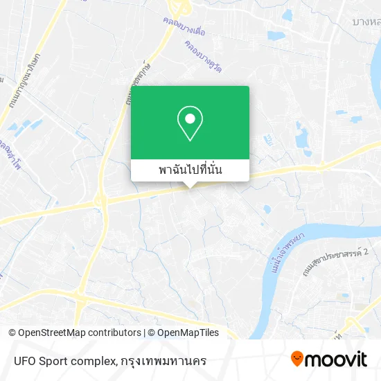 UFO Sport complex แผนที่