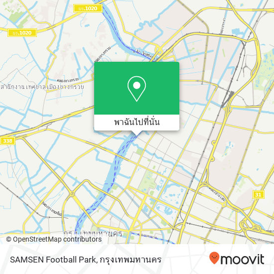 SAMSEN Football Park แผนที่