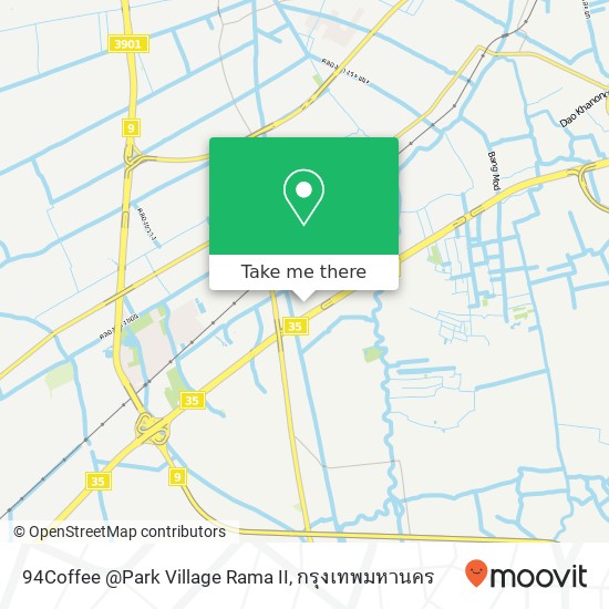 94Coffee @Park Village Rama II แผนที่