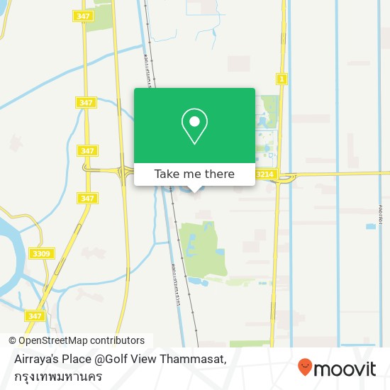 Airraya's Place @Golf View Thammasat แผนที่