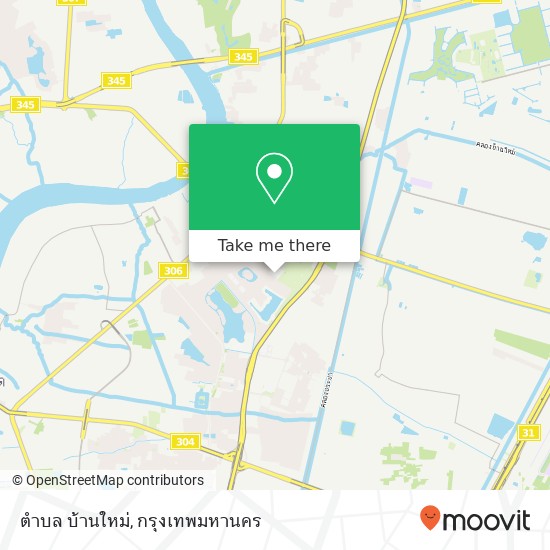 ตำบล บ้านใหม่ แผนที่