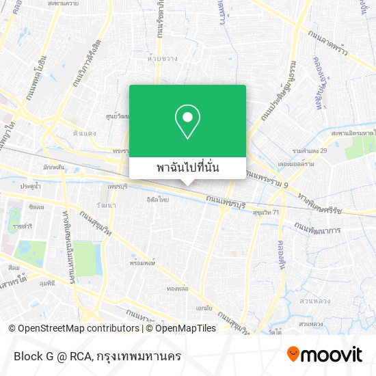 Block  G  @ RCA แผนที่